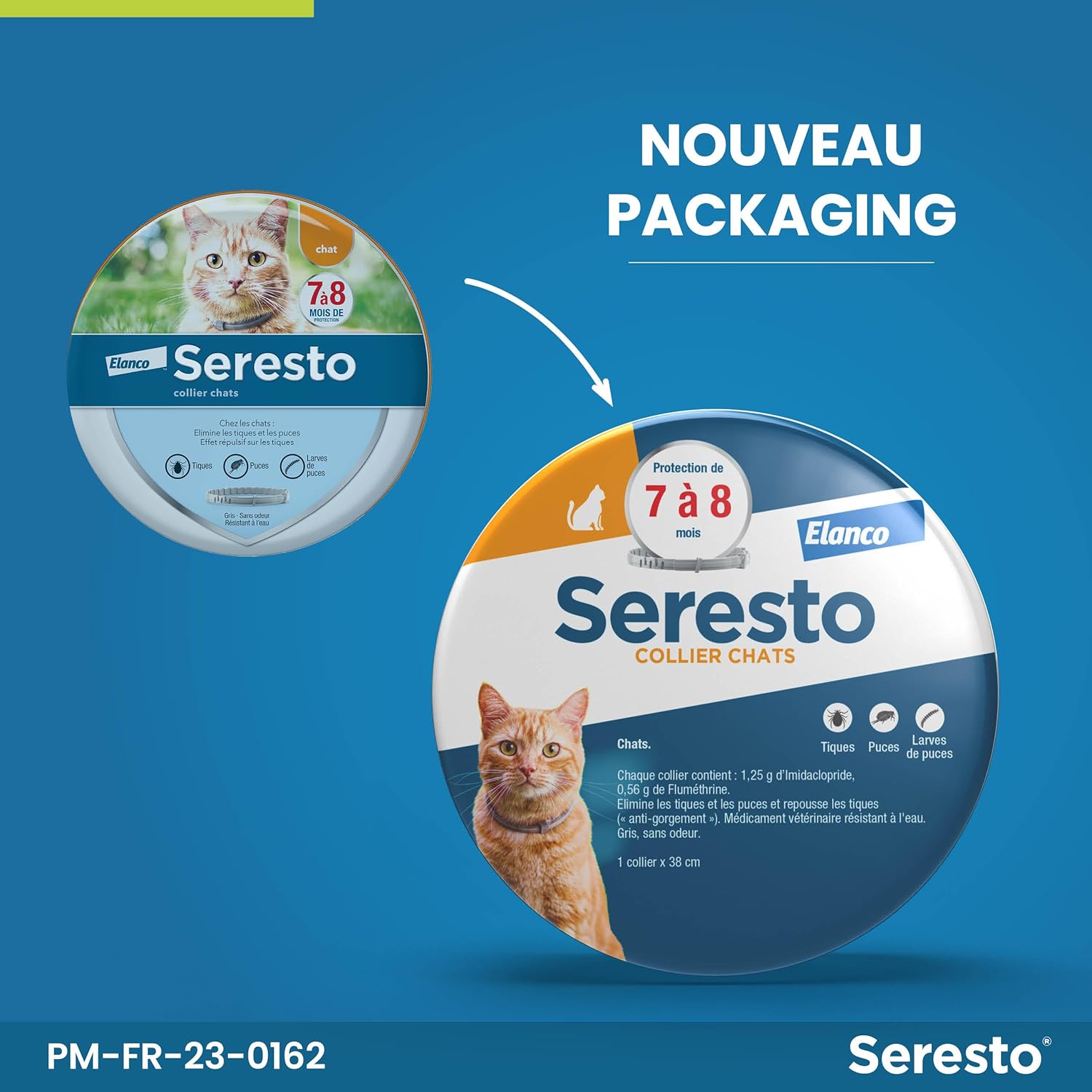Seresto pour chats - Photo 1