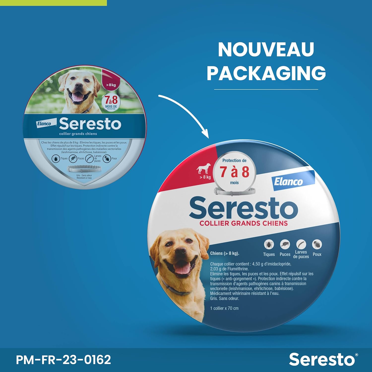 Seresto pour grands chiens - Photo 1