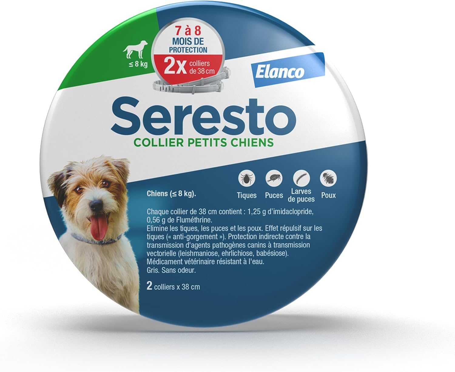 Seresto Petits Chiens - Lot de 2